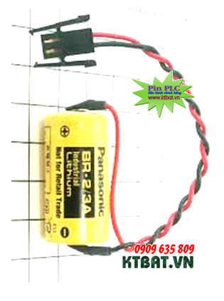 Pin PLC-CNC Panasonic BR-2/3A lithium 3V size 2/3A 1200mAh  - Made in Japan
