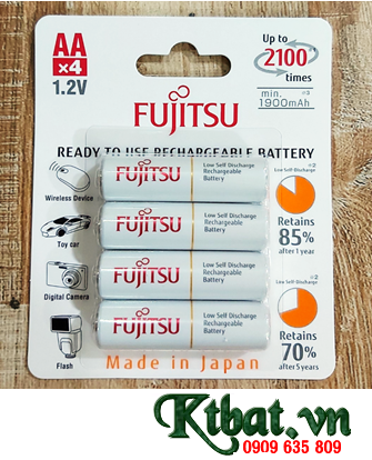 Fujitsu HR-3UTCEX(4B);  Fujitsu HR-3UTCEX(4B) Type 2000mA _Min 1900mAh (Japan)