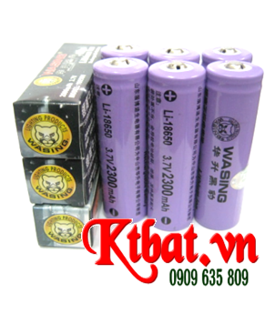 Wasing 2300mAh lithium 3.7v size 18650 Rechargeable Batteries