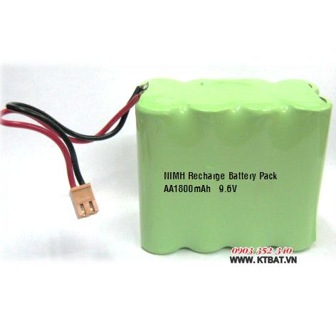 Recharge Baterries Pack NIMH/NICD 9,6V-AA1800mAh