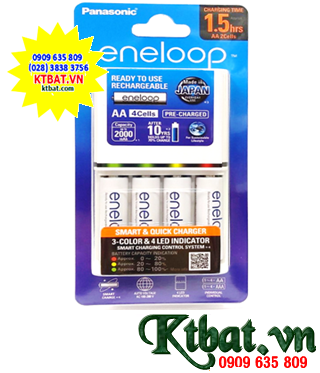 Panasonic Eneloop BQ-CC55E, included 04 Eneloop AA1900mAh 1.2v rechargeable batteries