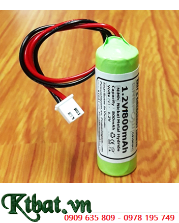 Pin đèn Exit thoát hiểm 1.2v-AA1800mAh, Pin đèn Sự cố khẩn cấp 1.2v-AA1800mAh, Pin sạc 1.2v-AA1800mAh chính hãng