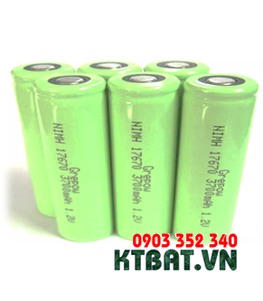 NiMh 1,2v 7/5A-17670-3700mAh Battery