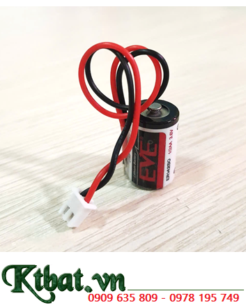 EVE ER14250 (PH2.54-2P), Pin nuôi nguồn EVE ER14250 lithium 3.6v 1200mAh 1/2A chính hãng