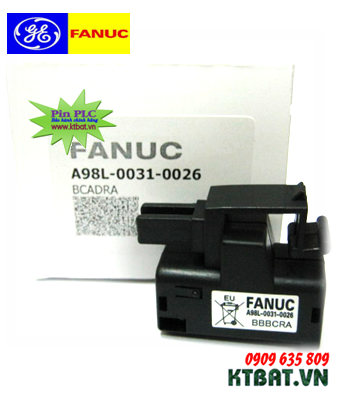 Pin Fanuc A98L-0031-0026 lithium  -Made in Japan
