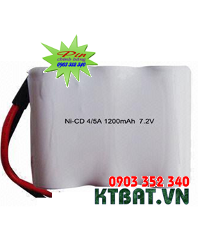 Recharge Baterries Pack 7,2V-4/5A1200mAh