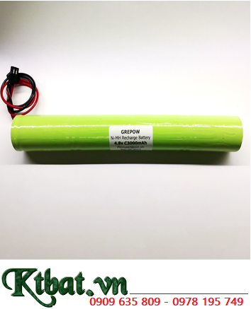Pin sạc 2.4v-SC2000mAh, Pin sạc NiMh 2.4v-SC2000mAh, Pin GREPOW 2.4v-SC2000mAh chất lượng cao