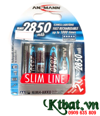Ansmann Mignon AA2850mAh - 5035082 |NiMh AA2850mAh 1.2v Rechargeable Batteries