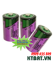 Pin PLC Tadiran SL-350 Lithium 3,6V size 1/2AA 1200mAh - Made in Israel