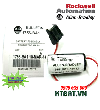 Pin PLC Allen Bradley AB 1756-BA1 lithium 3V size 2/3A-Made in Japan