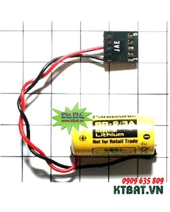 Pin PLC-CNC Panasonic BR-2/3A lithium 3V size 2/3A 1200mAh -Made in Japan