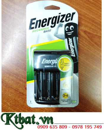 Energizer CHVC5 (không kèm pin), Máy sạc pin Energizer CHVC5 (04 rảnh-sạc 2 đến 4 pin AA &AAA), có cổng sạc USB