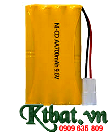 Recharge Baterries Pack NiMh-NiCd 9,6V-AA700mAh