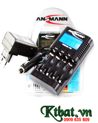 Charge AA, AAA Battery Ansmann Powerline 4Pro with 4slots and LCD