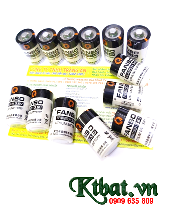 Pin ER14250 _Pin FANSO ER14250H; Pin nuôi nguồn PLC FANSO ER14250H lithium 3.6v 1/2AA 1200mAh chính hãng