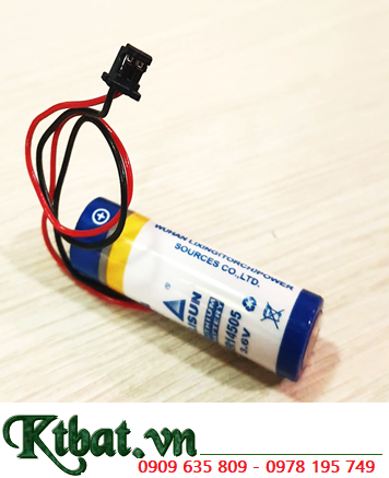 Lisun ER14505 (Zắc DF1.35-2P); Pin nuôi nguồn Lisun ER14505 lithium 3.6v AA 2600mAh chính hãng