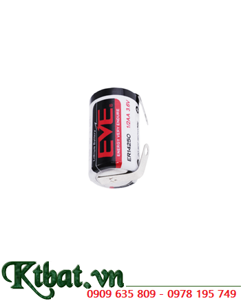 EVE ER14250 (chân thép), Pin nuôi nguồn EVE ER14250 lithium 3.6v 1200mAh 1/2A chính hãng