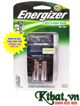 Energizer Battery Charger CH2PC3 with 02 slots, Included 02 Energizer AA2300mAh 1.2v rechargeable batteries