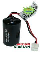 Pin Omron CJ1W-BAT01 Lithium 3V size 1/2AA 850mAh chính hãng nuôi nguồn Omron PLC-Made in Japan