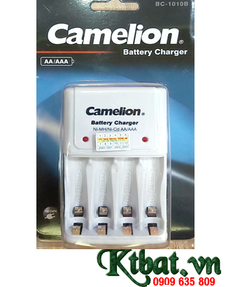 Camelion Charger BC-1010 with 04 slots, charging AA and AAA 1.2v batteries
