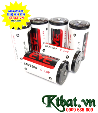 Pin ER26500; Pin nuôi nguồn PLC EVE ER26500 lithium 3.6v C 8500mAh chính hãng