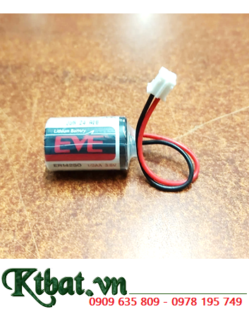 EVE ER14250 (PH2.0-2P), Pin nuôi nguồn EVE ER14250 lithium 3.6v 1200mAh 1/2A chính hãng