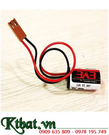 EVE ER14250 (JEA 2.54-2P), Pin nuôi nguồn EVE ER14250 lithium 3.6v 1200mAh 1/2A chính hãng