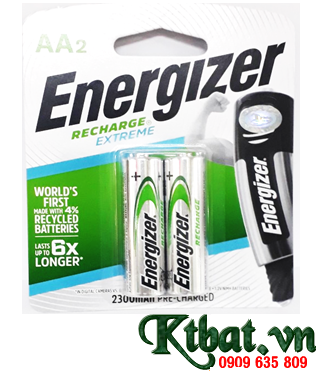 Energizer NH15ERP2 Extreme 6X Longer Lasting (AA2300mAh 1.2v rechargeable batteries)