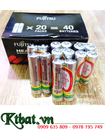 COMBO 01hộp=40viên Pin Fujitsu R03 MN3400SP2 1.5v Heavy Duty chính hãng  _Giá chỉ 145.000/Hộp