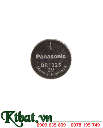 Panasonic BR1225; Pin 3v lithium Panasonic BR1225 chính hãng, Xuất xứ Indonesia