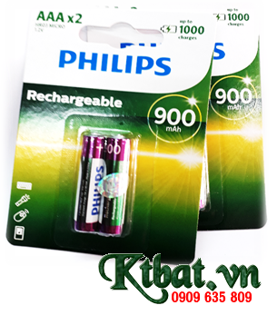 Philips R03B2A90 (AAA900mAh 1.2v Rechargeable Batteries )