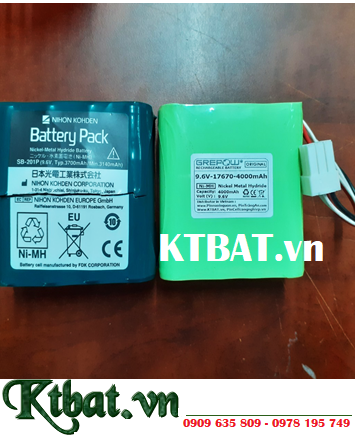 Pin máy điện tim NIHON KODEN SB-201P /Nhận thay Pin máy điện tim NIHON KODEN SB-201P