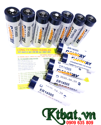 Pin ER14505 _Pin RAMWAY ER14505; Pin nuôi nguồn RAMWAY ER14505 AA 2700mAh 3.6v chính hãng | HÀNG CÓ SẲN