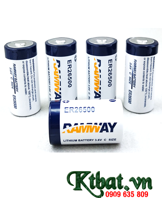 Pin ER26500_Pin RAMWAY ER26500; Pin nuôi nguồn RAMWAY ER26500 C 9000mAh 3.6v chính hãng| HÀNG CÓ SẲN