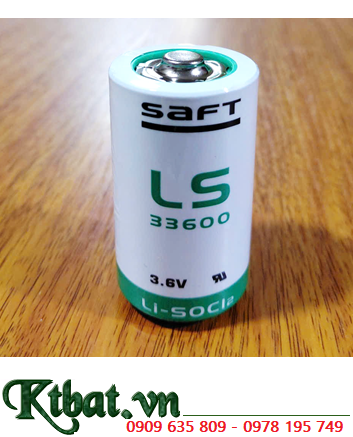Pin Saft LS33600 _Pin LS33600; Pin nuôi nguồn PLC Saft LS33600 lithium 3.6v D 17000mAh _Xuất xứ Pháp
