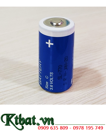 Pin SL-770; Pin Sonnecell SL-770; Pin nuôi nguồn PLC Sonnecell SL-770 lithium 3.6v C 7200mAh _Xuất xứ Đức